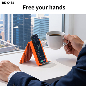 Soporte Flexible Multiángulo para Teléfono, Soporte Plegable de Silicona para <span class=keywords><strong>Tablet</strong></span> y Teléfono, Compatible con <span class=keywords><strong>Samsung</strong></span>, iPhone, iPad, Huawei, Xiaomi - Product Image 2