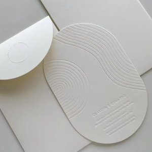 Sang trọng tùy chỉnh chết cắt letterpress lờ<span class=keywords><strong>i</strong></span> mờ<span class=keywords><strong>i</strong></span> đám cướ<span class=keywords><strong>i</strong></span> RSVP thẻ vớ<span class=keywords><strong>i</strong></span> phong bì giấy & bìa thiết kế in ấn - Product Image 1