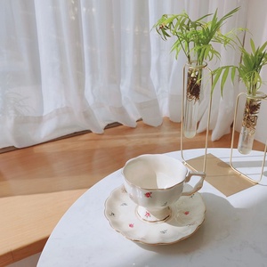 European Retro Court Ceramic Teacup, Teapot, Coffee Cup and Saucer Set - Product Image 3