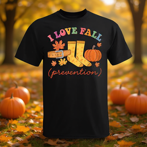 Camiseta para prevenir caídas, regalo de Acción de Gracias para enfermería y fisioterapia - Product Image 3