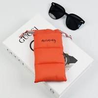 Logo personnalisé d'usine sacs de lunettes de soleil en duvet synthétique personnalisés étanches pochette à lunettes à cordon étuis à lunettes souples sac de téléphone