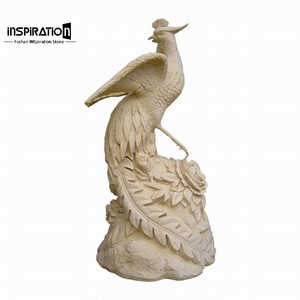 Sculpture de lion gardien <span class=keywords><strong>en</strong></span> pierre moulée pour l'entrée d'hôtel, décoration d'architecture classique, statue de lion <span class=keywords><strong>en</strong></span> grès artificiel - Product Image 2