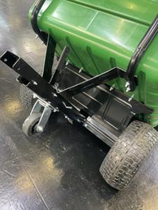 TC3080 Remorque à benne basculante en plastique robuste pour VTT Capacité de charge de <span class=keywords><strong>100kg</strong></span> Chariot à plate-forme de jardin personnalisable pour chariots à main - Product Image 3