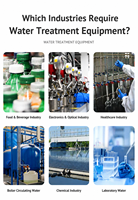 Système de traitement des eaux usées de laboratoire grande capacité, système d'eau purifiée par osmose inverse RO avec pompe et moteur haute capacité