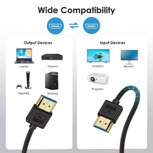 <span class=keywords><strong>Cable</strong></span> HDTV de Silicona Ultra Suave, Compatible con 8K60Hz, <span class=keywords><strong>Cable</strong></span> Ultra Delgado, Compatible con HDR, PS5, Xbox, RTX4090, 3090, RX 7900, 7800, Apple <span class=keywords><strong>TV</strong></span> - Product Image 6