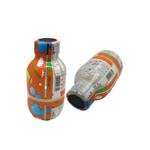 PET <strong>Shrink</strong> Sleeve Label Custom Printed Plastic <strong>Heat</strong> <strong>Wrap</strong> <strong>Shrink</strong> Sleeve Label Film for Drink Bottles - Product Image 2