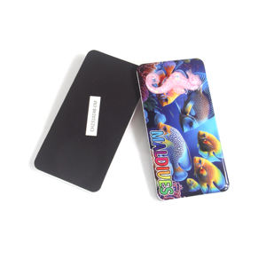 Aimant de réfrigérateur en verre coloré personnalisé avec forme personnalisée, design de plage <span class=keywords><strong>des</strong></span> Maldives, cadeau tropical personnalisé - Product Image 4