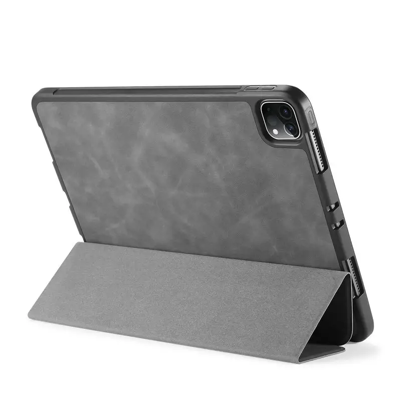 Tablet iPad kılıfı Pro 11 inç manyetik akıllı standı deri iPad kılıfı mini 4 cüzdan Flip Case