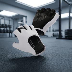 Unisex <b>Half</b> Finger Microfiber Cycling Gloves Premium Breathable Anti <b>Slip</b> Pull on Outdoor Sports OEM ODM Wholesale Manufacturer - Product Image 3