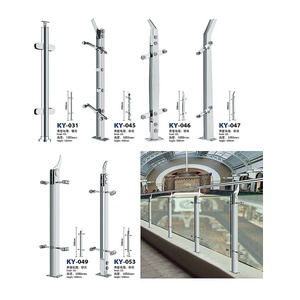 Pasamanos <span class=keywords><strong>tubular</strong></span> <span class=keywords><strong>de</strong></span> <span class=keywords><strong>acero</strong></span> <span class=keywords><strong>inoxidable</strong></span> KEYI, diseño <span class=keywords><strong>de</strong></span> barandilla <span class=keywords><strong>de</strong></span> escaleras interiores, barandilla <span class=keywords><strong>de</strong></span> balcón <span class=keywords><strong>de</strong></span> vidrio sin marco - Product Image 6