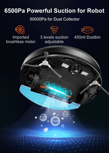 K30 Smart Auto Vacío <span class=keywords><strong>Robot</strong></span> Aspirador WIFI APP Láser Eliminación Automática <span class=keywords><strong>de</strong></span> Suciedad Piso Alfombra Suciedad <span class=keywords><strong>Mejor</strong></span> <span class=keywords><strong>Calidad</strong></span> <span class=keywords><strong>Precio</strong></span> OEM - Product Image 6