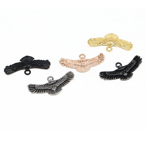 Yunnique Flying Eagle Spacer Beads, perles en métal plaqué acier inoxydable, perles en vrac pour la fabrication de bijoux, accessoires de bricolage - Product Image 5