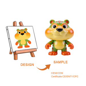 Figurine de chat Garfield jaune en PVC 3D miniature, édition limitée, personnalisée par un designer, jouet de dessin animé, produit en PVC personnalisé professionnel - Product Image 2