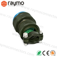 Connecteur Amphenol MIL-DTL-38999 série III D38999/26WB05SN Câble à fiche femelle Connecteur miniature circulaire 5 broches