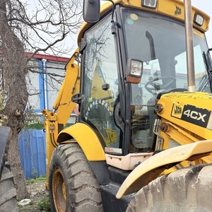 Retroexcavadora JCB 4CX de Segunda Mano en Venta, Alto Rendimiento Original, Bajo Precio, Cargadora de Ruedas 3CX 420F para Construcción - Product Image 3