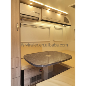 Nuovo Design Roulotte da Viaggio per 2 Persone Casa Mobile per Campeggio <span class=keywords><strong>Camper</strong></span> Trailer Sportivo di Lusso Mini Caravan in Stock - Product Image 6