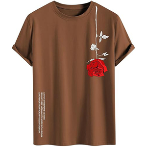 T-shirt Unisex in Cotone Stampato, Produzione Personalizzata all'Ingrosso, Magliette Grafiche Vintage con Logo, Girocollo, Manica Corta, Vestibilità Ampia, 180 g - Product Image 3