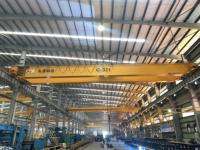 Grue à double poutre Yongtong 50t, commande à distance sans fil, composants électriques Siemens/Schneider, portée de levage 12m