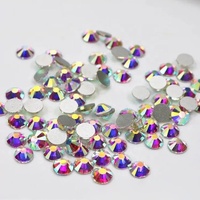 Vente en gros Emballage en vrac de 1kg strass non correctif strass à dos plat pour Nail Art