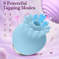 Quallen-Saugvibrator Oraler Saugstimulator Elektrischer Oktopus-Nippelmassager für Frauen Erwachsenen-Sexspielzeug Großhandel