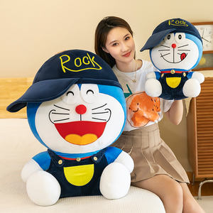Super süße blaue fette Katze Roboter puppe Super weiche Plüsch <span class=keywords><strong>Doraemon</strong></span> Kissen gewaschene Technik Plüsch tier - Product Image 5