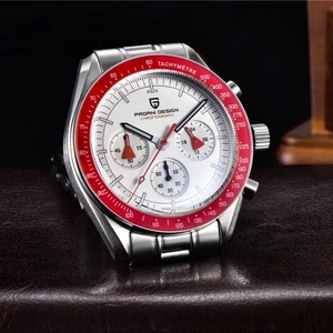 Montre Pagani Design 1701 pour hommes, montre de marque haut de gamme, montre personnalisée avec logo, chronographe à quartz, montre-bracelet - Product Image 3