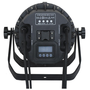 Luz LED Par RGBW de 54x3W con Control DMX512, IP65, B22/E27, 16.7 Millones de Colores, Regulable, para Bodas, Bares, Fiestas, Iluminación de Escenarios - Product Image 5