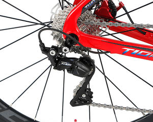 Vélo de route <span class=keywords><strong>Twitter</strong></span> T10, freins à Double disque RIVAL 22S, vélo de route en carbone aero racing, vélo de route en carbone - Product Image 6