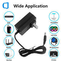 Vente en gros Ac 100-240v à Dc 12V 24w adaptateur secteur transformateur DC 5V 6V 8V 9V 10V 12V 15V 0.5A 1A 2A 3A alimentation universelle