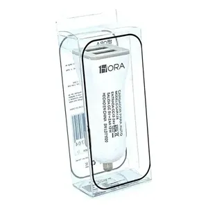 1HORA Confezione da 10 Caricabatterie Auto Bianchi con Doppia Porta USB Tipo A, Ricarica Rapida 2.4A in 1 Ora, 12W QC3.0, Universale 12-24V - Product Image 2