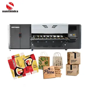 Sunthinks SC1075 SC1290 Printer Kotak Karton Paket Bergelombang Satu Jalur Format Besar