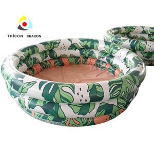 Piscina Familiar Prefabricada <span class=keywords><strong>de</strong></span> PVC, Redonda, Inflable, Azul Claro, Sobre el Suelo, Fácil <span class=keywords><strong>de</strong></span> Instalar - Product Image 1
