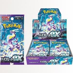 Vente en gros de boîtes de présentation de cartes Pokémon PTCG japonaises originales SV1A SV1V SV1S, recyclables, à coins carrés, coffret cadeau, <span class=keywords><strong>booster</strong></span> - Product Image 4