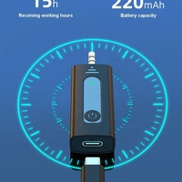 Microfono Lavalier Wireless con Jack da 3,5mm, Microfono Professionale per Registrazione con Riduzione del Rumore, USB a Condensatore per Telefoni, TikTok, YouTube Live