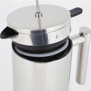 Venta al por mayor de lujo portátil de acero inoxidable aislado de doble pared cafetera Prensa Francesa - Product Image 4
