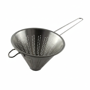 Passoire professionnelle en acier inoxydable conique chinoise 20cm-boîte de 24 passoire de cuisine pour usage domestique 20cm de diamètre 24 pièces - Product Image 2