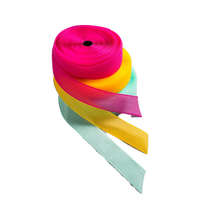 Usine couleur personnalisée 100% Nylon crochet cheveux crochet et boucle attache rouleau ruban pour cheveux