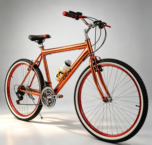 Bicicletta da Montagna Unisex 24 Pollici per Esterni, Opzioni di Colore Multiple per Ordini Personalizzati - Product Image 1