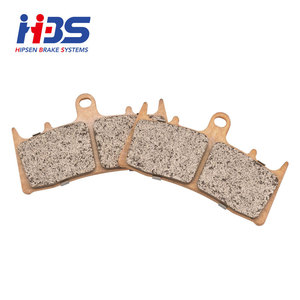 ชุดผ้าเบรกหน้าแบบเผาผนึก FA188HH ของแท้ OEM 59130-46E00 59300-46840 59300-33870 59300-33890 43082-1179 สำหรับรถซูซูกิ <span class=keywords><strong>ZX</strong></span>-6R ZRX 1100 - Product Image 3