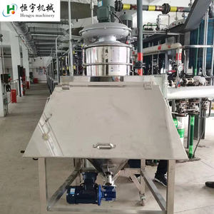 Станция для подачи мешков без порошковой пыли, 25 кг, станция для разгрузки мешков с вибрационным экраном для миксера с помощью вакуумного конвейера - Product Image 4