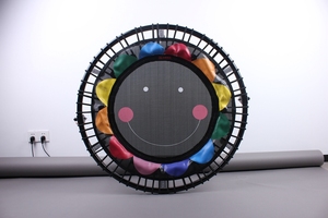 Hengjian 40 pulgadas banda elástica Fitness Rebounder interior <span class=keywords><strong>Mini</strong></span> trampolín para el hogar para niños y niñas - Product Image 5