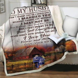 Coperta in Flanella Peluche per <span class=keywords><strong>Mia</strong></span> <span class=keywords><strong>Figlia</strong></span>, Coperta per Mio Figlio, Coperta per <span class=keywords><strong>Mia</strong></span> Moglie, Coperta per la <span class=keywords><strong>Figlia</strong></span> - Product Image 1