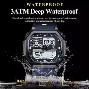 <span class=keywords><strong>POEDAGAR</strong></span> 993 Nouvelle <span class=keywords><strong>montre</strong></span> sport numérique multifonctionnelle étanche à double affichage LED avec lumière nocturne, <span class=keywords><strong>montre</strong></span> à quartz pour homme - Product Image 6