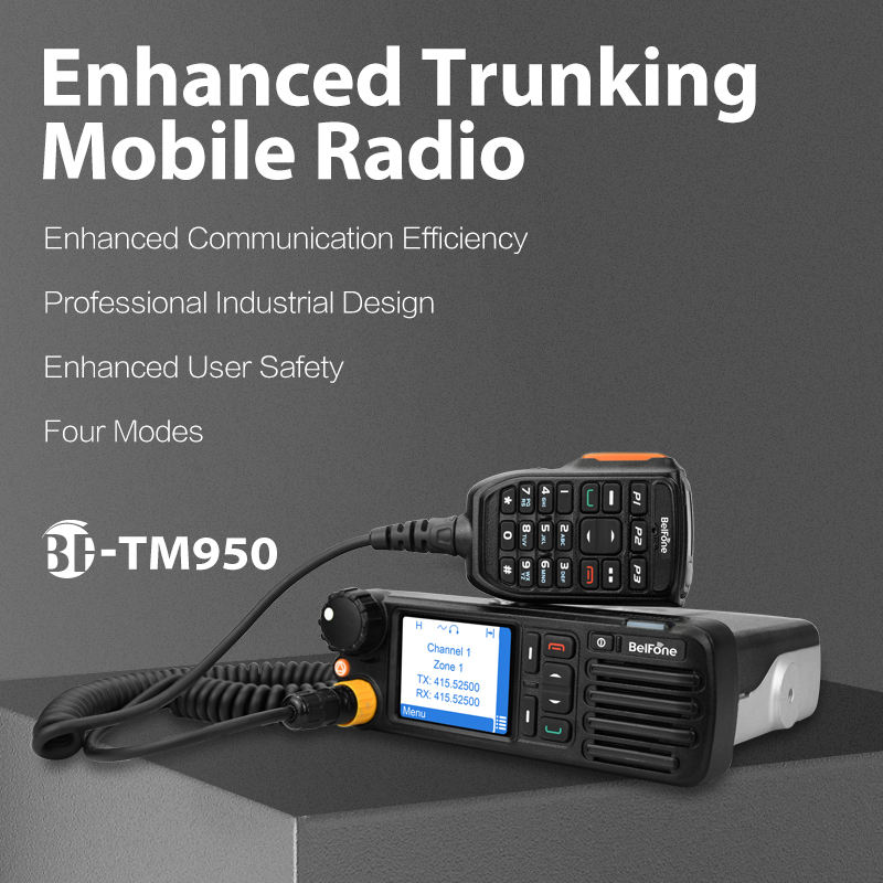 Tm950 Filter Belfone BF-TM950 50W Output Power GPS Vehicle Communication UHF ...