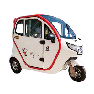 Triciclo Eléctrico 48 V Carrocería Cerrada 2 Plazas Uso de Pasajeros Para Transporte en el Hogar y la Escuela - Product Image 5