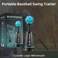 Entraîneur de frappe de baseball portable tendance 2027 pour enfants - Matériau ABS souple pour la maison et l'usage quotidien