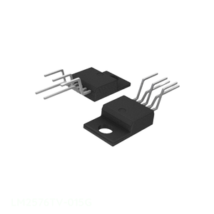Composants électroniques Trade TO 220 5 conducteurs formés Fabricant Canal LM2576TV-015G Gestion de l'alimentation (PMIC) IC REG BUCK 15V 3A - Product Image 1