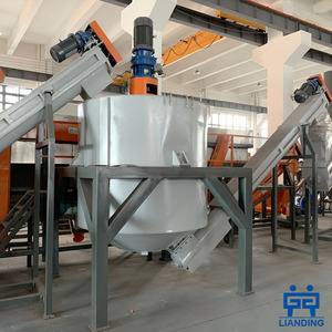 Pasokan pabrik botol hewan peliharaan plastik Harga garis mesin daur ulang penghancur - Product Image 3