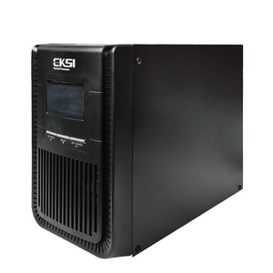 Eksi Single Phase Online UPS 3kVA Frekuensi Tinggi Gelombang Sinus Murni 110V 220V 50Hz 60Hz LCD Kontrol Digital DSP - Product Image 5