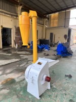 Nouvelle machine à broyer le maïs et le soja en acier inoxydable, moulin à marteaux, capacité de 1 tonne/h, haute productivité